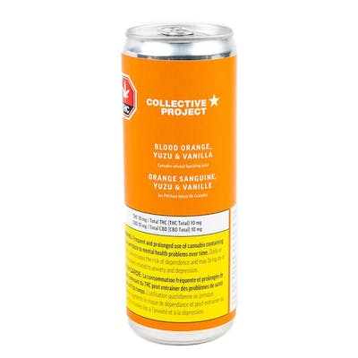 Collective Project - Blood Orange Yuzu & Vanilla Sparkling Juice 1 x 355ML