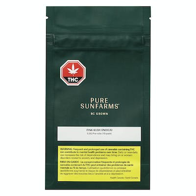 Pure Sunfarms - Pink Kush Pre-Roll Indica - 10x0.3g