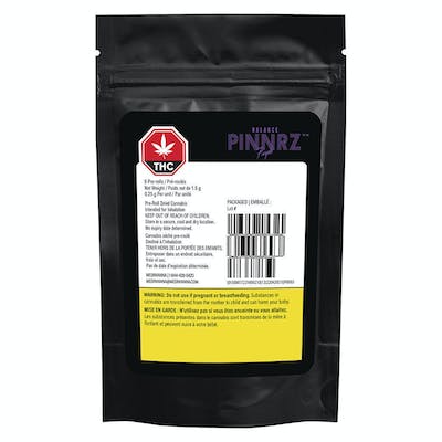 PINNRZ - Purple Balance Pre-Rolls - Blend - 6x0.25g