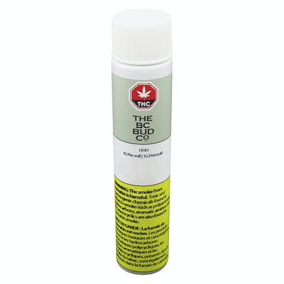 The BC Bud Co - HHH Pre-Roll - Indica - 1x1g