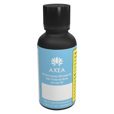 AXEA - THC-Free Daytime CBD Isolate Oil - Hybrid - 30ml