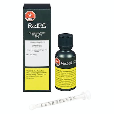 RedPill - Full Spectrum Delta8 Oil - Sativa - 30ml