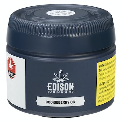 Edison Cannabis Co. - Cookieberry OG - Indica - 3.5g