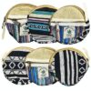 ThreadHeads Hemp Weave Circular Coin Pound 4" x 4.75"