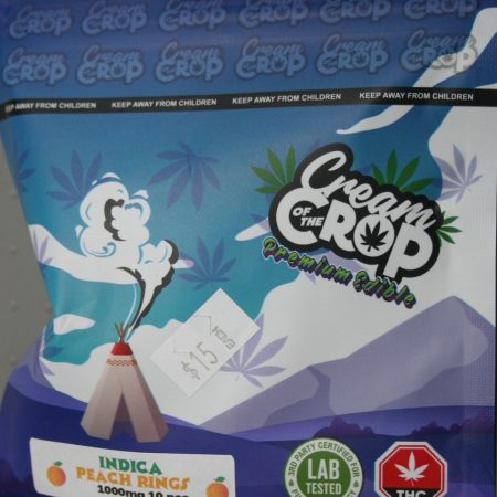 Cream Of The Crop 1000 mg Gummies (on sale $15)