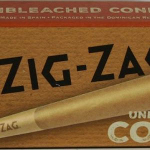 Zig Zag Unbleached Cones