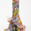 Genie 12" S2-Graphic 9mm Glass Beaker Bong Gift Set - 7302