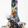 Genie 12" S2-Graphic 9mm Glass Beaker Bong Gift Set - 7303
