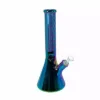 14" Shiny Glass Bong - Green