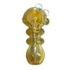 Red Eye Glass Sammy Hand Pipe w/Ash Catcher