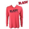 HOOD RAW LWS RED - HOOD RAW LWS RED XL